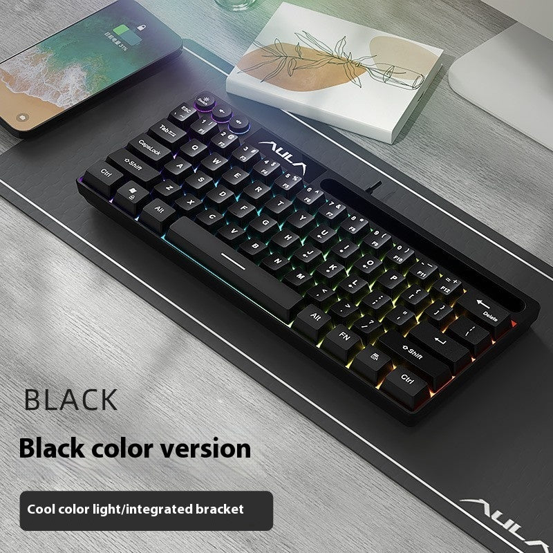 Teclado Gamer RGB Compacto PRO
