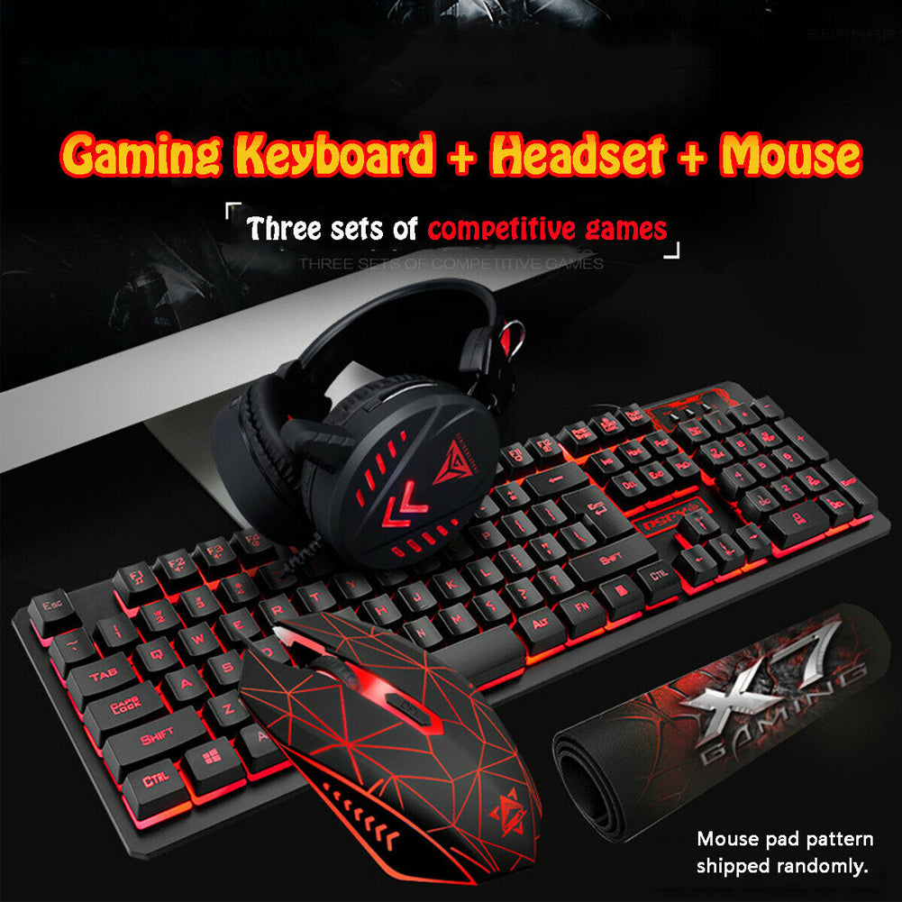 Setup Gamer RGB Completo (Teclado + Mouse)