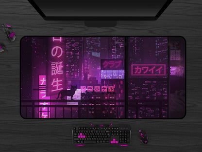Mousepad Gamer RGB Tokyo Style