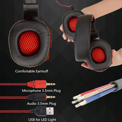 Headset Gamer RGB Lite