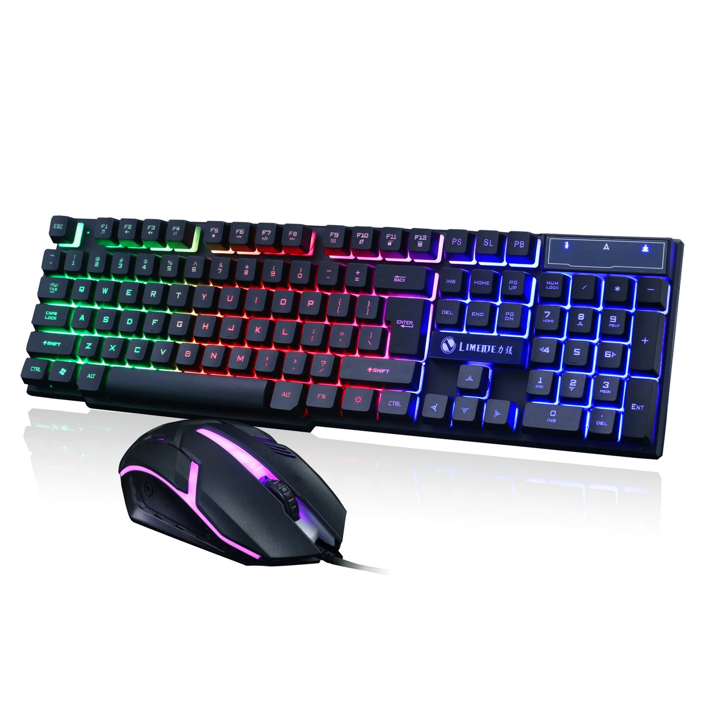 Combo Gamer RGB Starter (Teclado + Mouse)