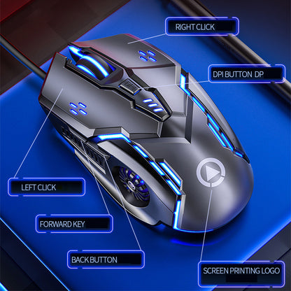 Mouse Gamer RGB G5 Lite
