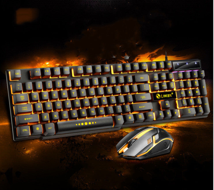 Combo Gamer RGB Starter (Teclado + Mouse)