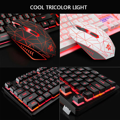 Setup Gamer RGB Completo (Teclado + Mouse)
