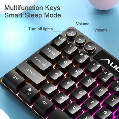 Teclado Gamer RGB Compacto PRO
