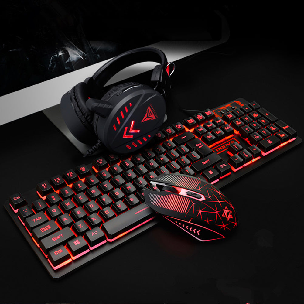 Setup Gamer RGB Completo (Teclado + Mouse)