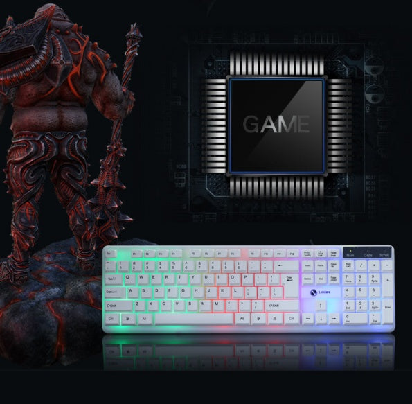 Combo Gamer RGB Nexora (Teclado + Mouse)