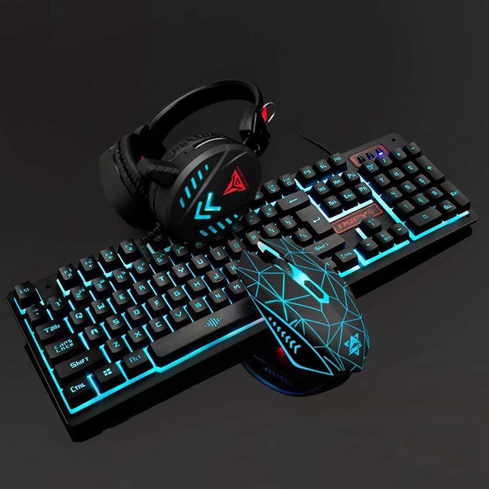Setup Gamer RGB Completo (Teclado + Mouse)