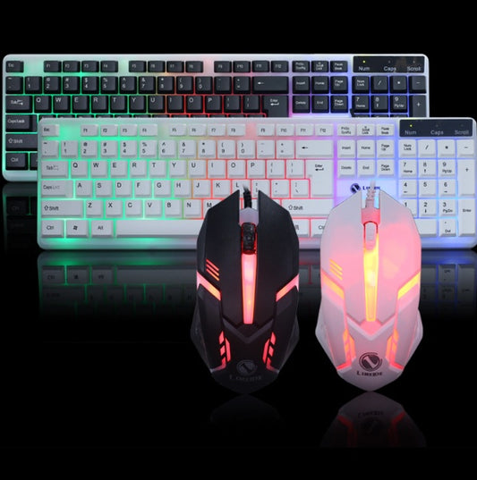 Combo Gamer RGB Nexora (Teclado + Mouse)
