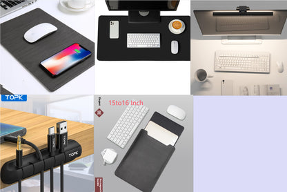 Mousepad Inteligente Gamer – Carga Wireless