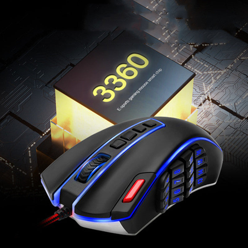 Mouse Gamer Macro Pro Nexora