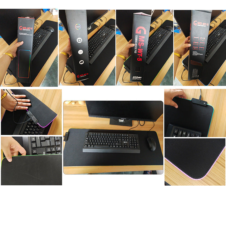 Desk Mat Gamer RGB Pro (Varios tamaños)